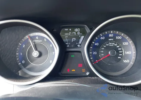 2013 Hyundai Elantra Limited из США, поврежденный, VIN KMHDH4AE2DU556722